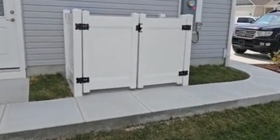 Concrete Walk in Sussex County Delaware